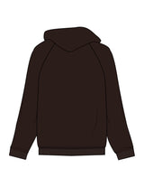 The Recycled Unisex Zip Hoodie - Brown - Core Crown Point - Left Chest - Printed - Full Color