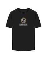 The Mens Tee - Black - Palomino Labs - Center Chest & Center Back - Printed - Full Color