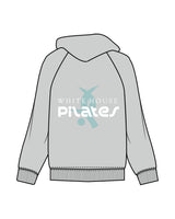The Womens Hoodie - Storm - White House - Left Chest & Left Wrist - Back Stacked - Printed - Full Color