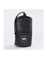 The Gym Towel - Black - Move Madly - Bottom - Printed - Pink - The Gym Towel Bag - Black - Madly Love - Center Body Round - Printed - White