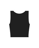 The Square Neck Tank - Black - Core Reform - Center Chest - Printed - White