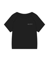The Kids Tee - Black  - DiffEyewear - Left Chest DIFF - Printed - Black
