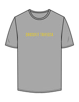 The Mens Tee - Heather - Crossfit Trifecta -  Center Chest & Full Back - Printed - Full Color