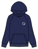 The Mens Hoodie - Cobalt - Movement With Chels - Left Chest & Bottom Back - Printed - Light Blue