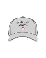 The Trucker Hat - Silver - Platinum Pilates - Center Crown - Embroidered - Full Color