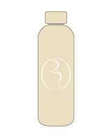 The Water Bottle - Cream - Core Ritual - Center - Icon - White