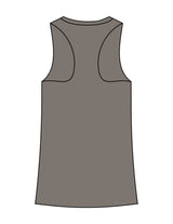 The Womens Full Length Tank - Charcoal - Rebel Ride - Chest Image Stacked - Printed - Full Color