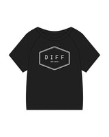 The Kids Tee - Black  - DiffEyewear - Chest EST - Printed - Black