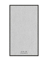The Gym Towel - White - CORE REFORM - Bottom Center "Slow" Logo - Embroidered - Black