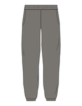 The Mens Sweatpants - Washed Gray - RPCS - Back Pocket - Printed - Tone on Tone