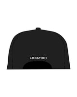 The Canvas Cap - Black - Training Club - Center Crown Stacked & Center Back - Embroidered - White