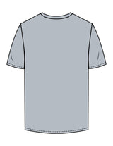 The Mens Tee - Smoke - Carriage House - Center Chest Stacked - Printed - Black