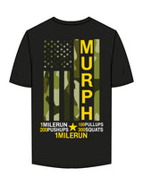The Mens Tee - Black - Crossfit Trifecta - Center Chest & Full Back - Printed - Full Color