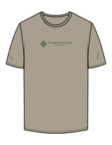 The Mens Tee - Eucalyptus - Game Changer - Chest Stacked - Printed - Green