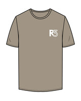 The Mens Tee - Eucalyptus - REVITY3 - Left Chest & Back Center - White