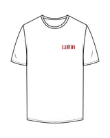 The Mens Tee - White - Luma Wellness - Left Chest - "LUMA" Logo - Printed - Red