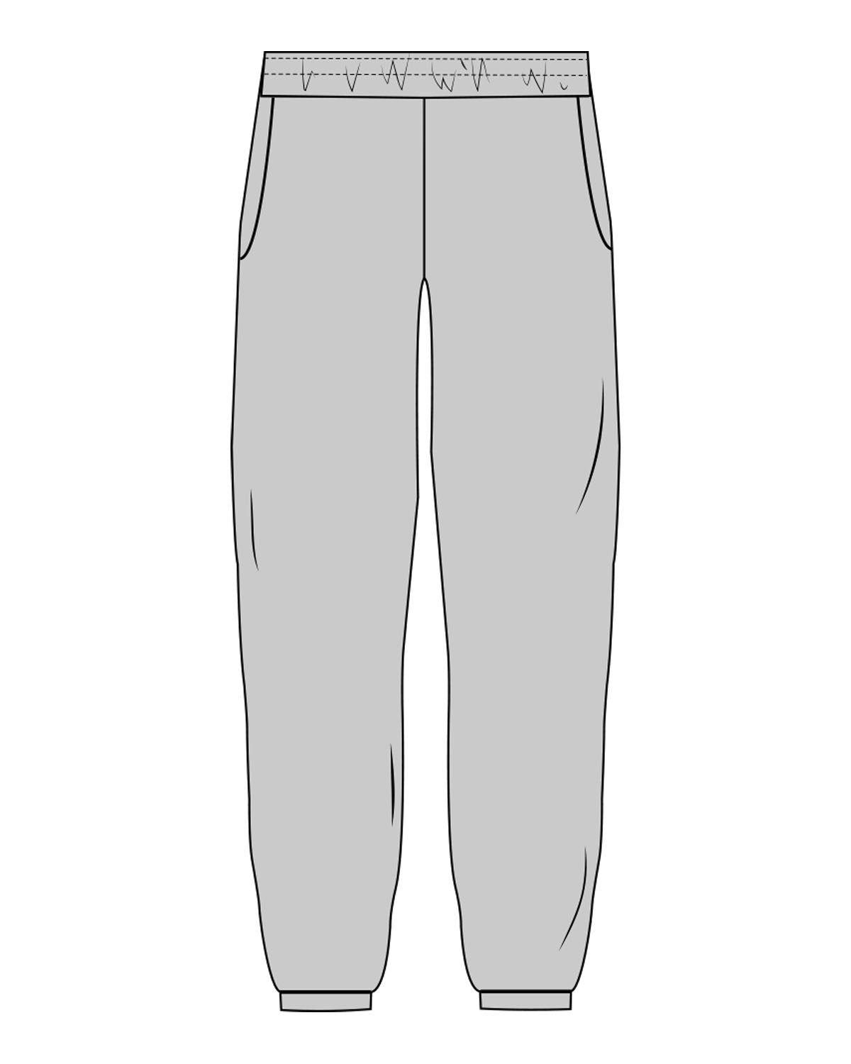 The Mens Sweatpants - Storm - HiLo - Back Right Pocket - Printed - Charcoal