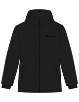The Mens Puffer Jacket - Black - BlueCarrot - Left Chest - Printed - Tone on Tone