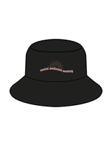 The Bucket Hat - Black - SWS - Center Crown - Embroidered - Full Color