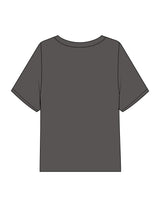 The Midweight Crop Tee - Pepper - RPCS - Left Chest - Printed - Tone on Tone