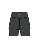 The Basic Short - Pebble - Onyx Fit - Back Waist - White