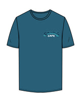 The Mens Tee - Atlantic - Swamis Core - Left Chest Stacked  - Printed - Full Color