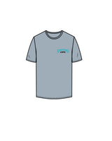 The Mens Tee - Mineral - Swamis Core - Left Chest Stacked - "Cafe" - Black - Printed - Full Color