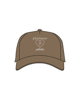 The Canvas Cap - Walnut - Platinum Pilates - Center Crown Stacked - Printed - Full Color