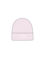 The Beanie - Orchid - Vibe Hot Yoga & Pilates - Center Brim - Embroidered - White