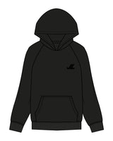 The Womens Hoodie - Black - JL Marketing - Left Chest - Printed - Tone on Tone