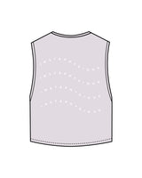 The Crop Muscle Tank - Orchid - Instaphysiques - Center & Back Stacked - White