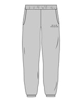 The Mens Sweatpants - Storm - HiLo - Left Pocket - Printed - Charcoal