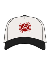 The Canvas Cap - Natural / Black - Lagree Red - Center Crown - Printed - Red