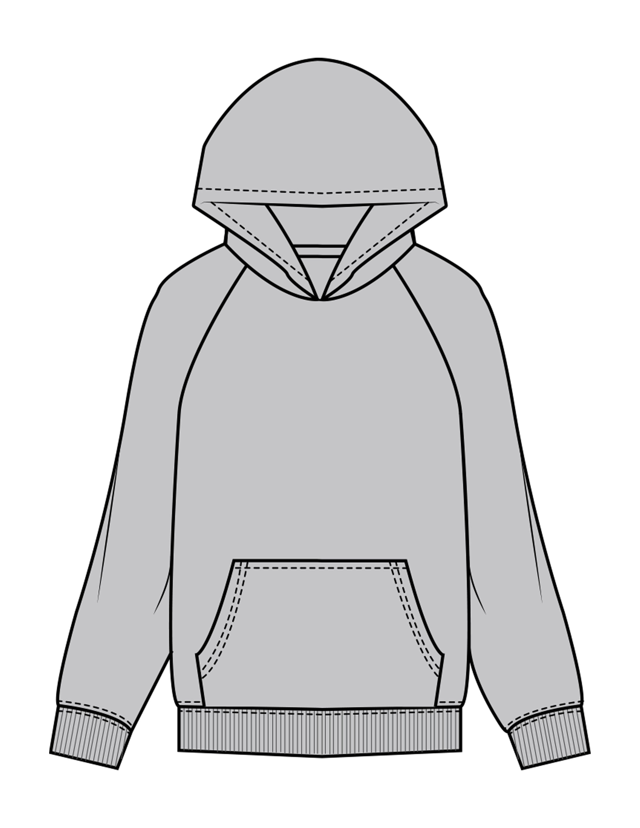 The Womens Hoodie - Storm - Body Lab - Back Boxed - Printed - White