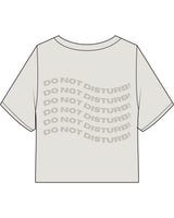The Heavyweight Crop Tee - Washed Bone - Renew - Left Chest & Center Back Stacked - Tone on Tone