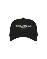 The Foam Trucker - Black - SWEATDREAMS - Center Crown Stacked - "Encitas" - Printed - White