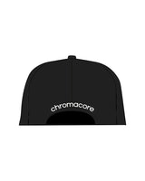 The Dad Hat - Black - Chromacore - Front Center "ICON" & Back - White