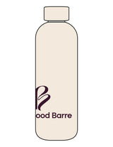 SAVE FOR MILESTONE: Water Bottle - Off White - Neighborhood Barre - Lower Body Stacked - Aubergine
