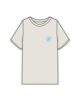The Mens Heavyweight Tee - Washed Bone - Blenders - Left Chest & Back "ENCINITAS" - Printed - Full Color