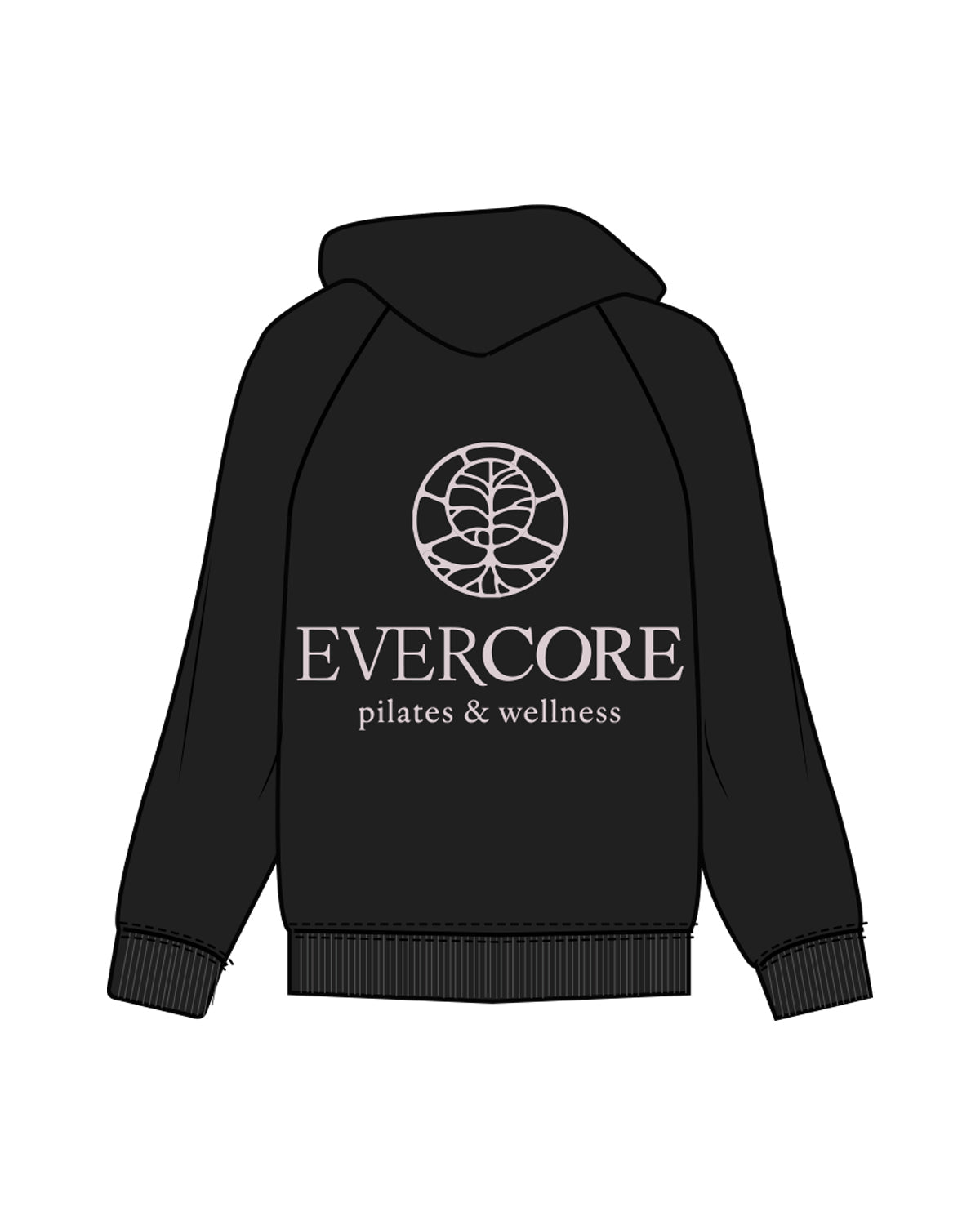 EverCore Mens Hoodie - Black