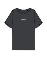 The Mens Heavyweight Tee - Washed Charcoal - Corefire - Center Chest & "New Jersey" Back Center Stacked - Full Color