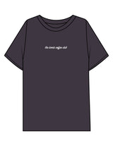 The Mens Boxy Tee - Ink - Try Smile Collective - Center Chest & Back Bear - Printed - White