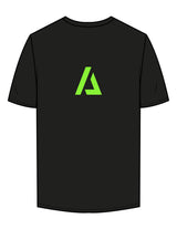 The Mens Tee - Black - ALTORA - Left Chest & Back Icon - Printed - Full Color