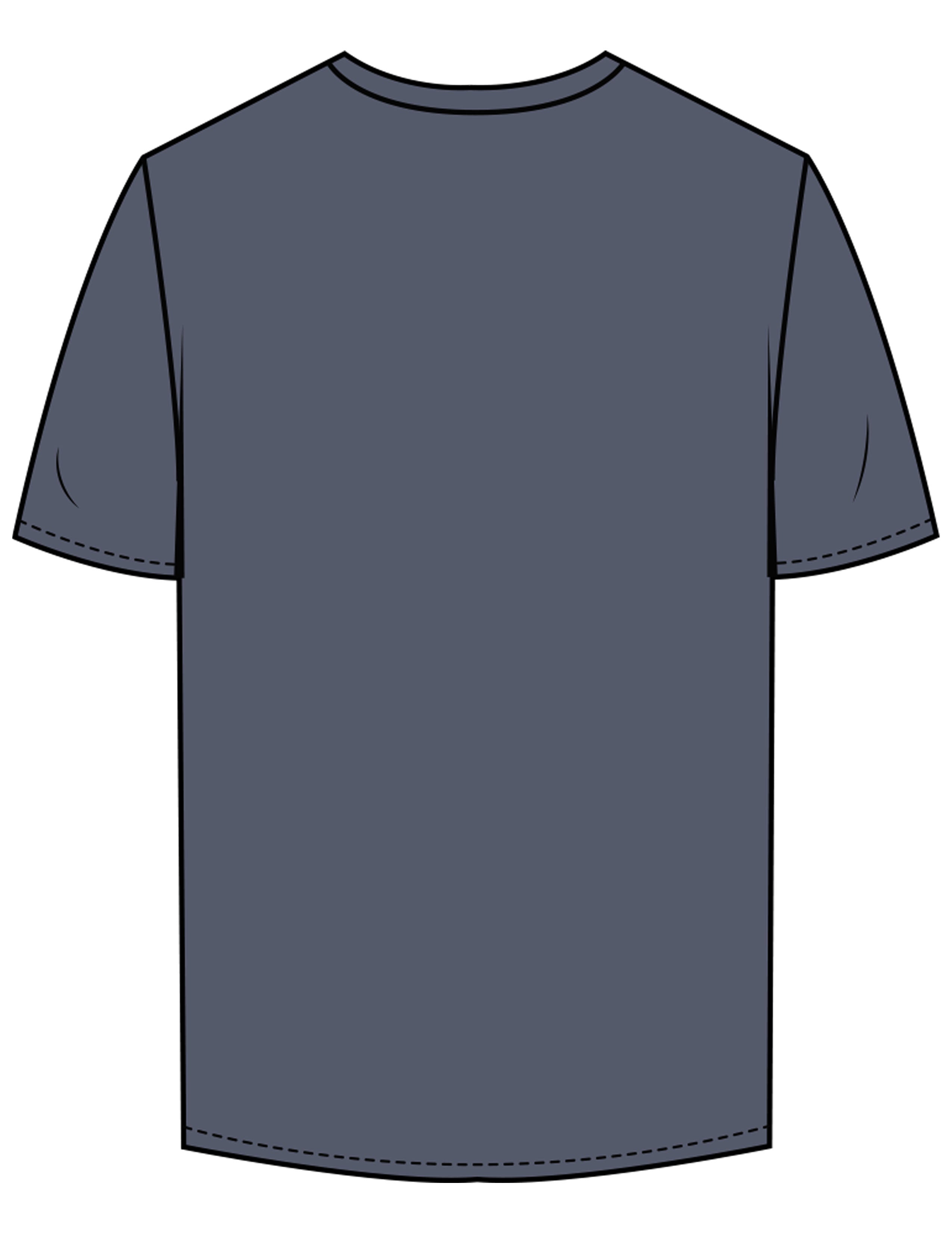The Mens Tee - Petrol - Movement With Chels - Left Chest - Printed - Light Blue