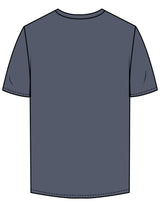 The Mens Tee - Petrol - Movement With Chels - Left Chest - Printed - Light Blue