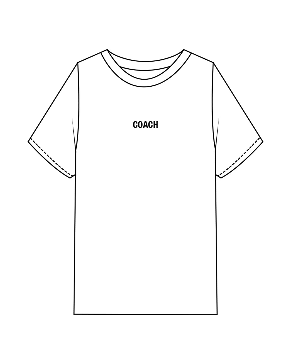 The Mens Heavyweight Tee - White - Corefire - Center Chest & "New Jersey" Back Center Stacked - Full Color