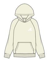 The Womens Hoodie - Butter - JL Marketing - Left Chest - Printed - White