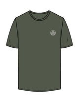 The Mens Tee - Cypress - Sultivate - Left Chest Icon & Back Shoulder - Printed - White