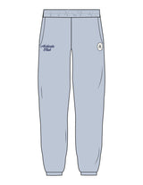 The Womens Sweatpants - Powder - Activate House - Left & Right Leg - Embroidered - Tone on Tone