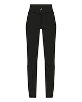 The Basic Legging - Black - LagreeMixx - Center Back Waistline - Printed - White